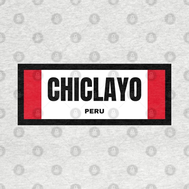 Chiclayo City in Peruvian Flag by aybe7elf